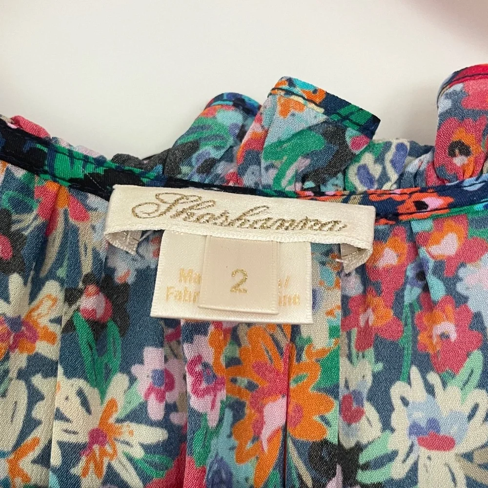 Shoshanna Floral Mini Dress - Picture 2 of 7